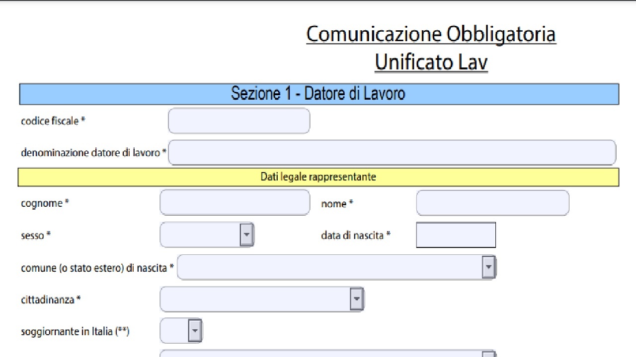 UNILAV: cos’è e a cosa serve questo modello INPS