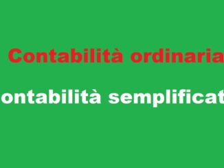 contabilità ordinaria e semplificata: differenze