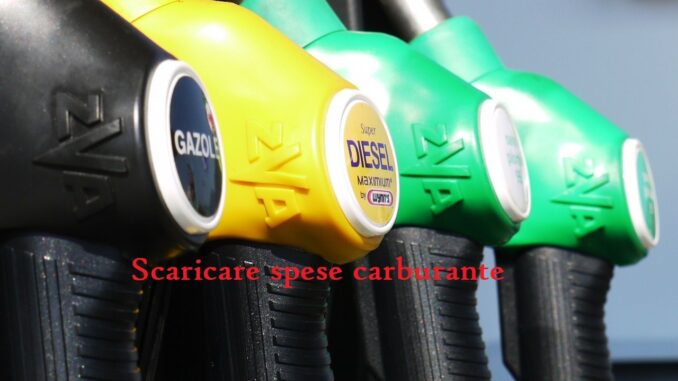 Scaricare spese carburante