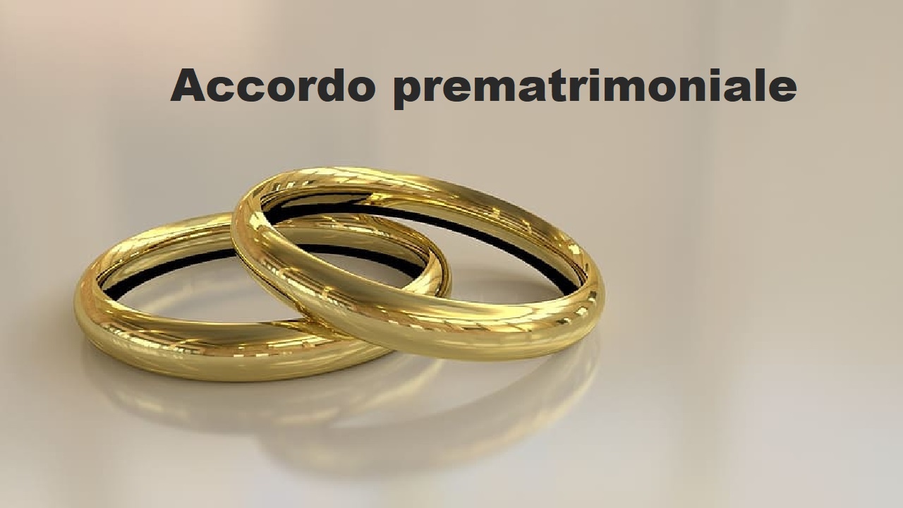 accordo prematrimoniale: valido o no in Italia?