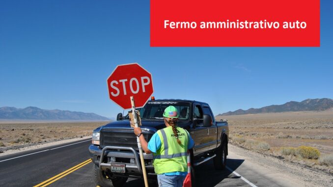 fermo amministrativo