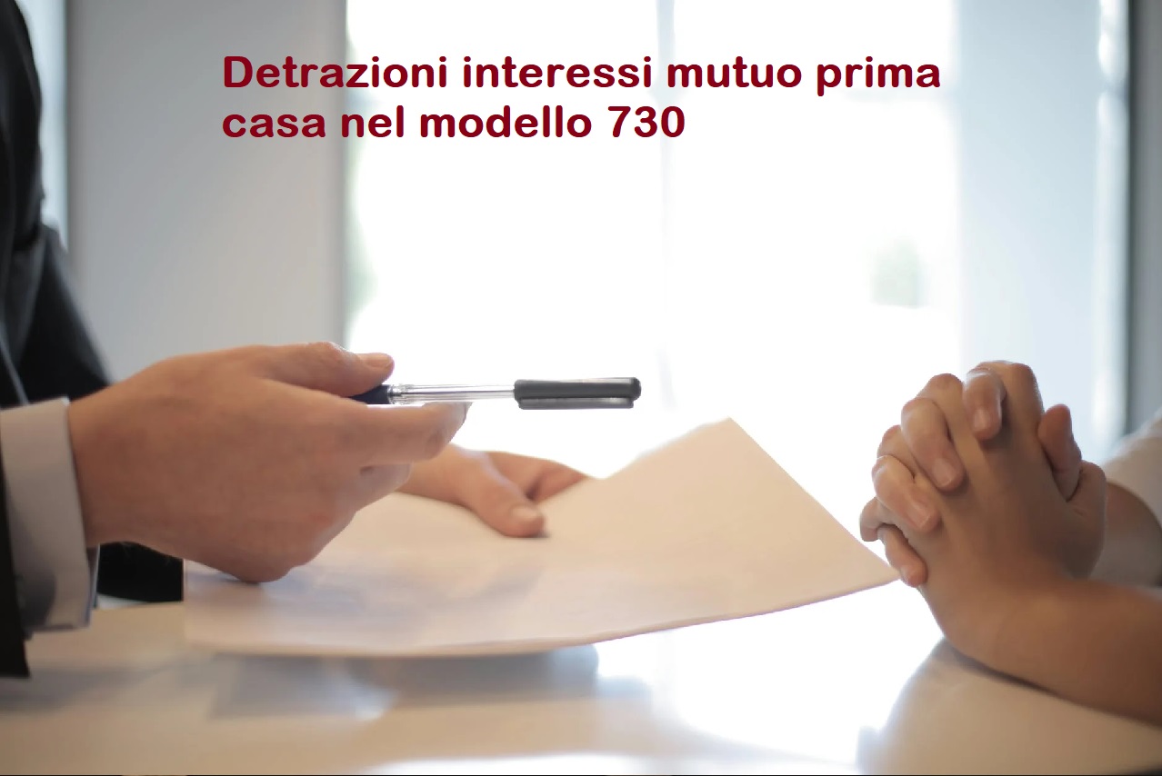 detrazione interesse mutui e fringe benefitt