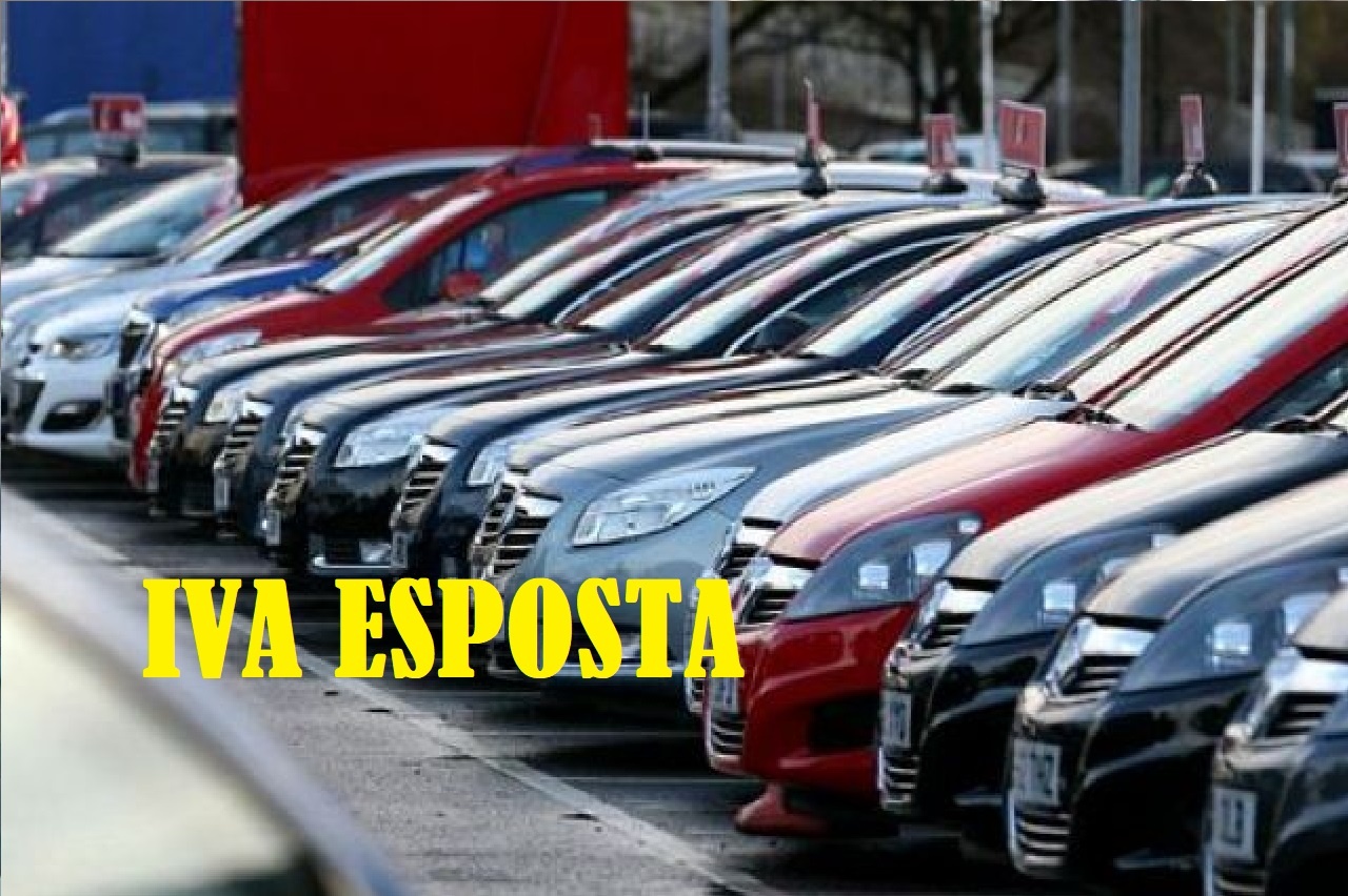 IVA esposta per acquisto auto usata: cosa significa