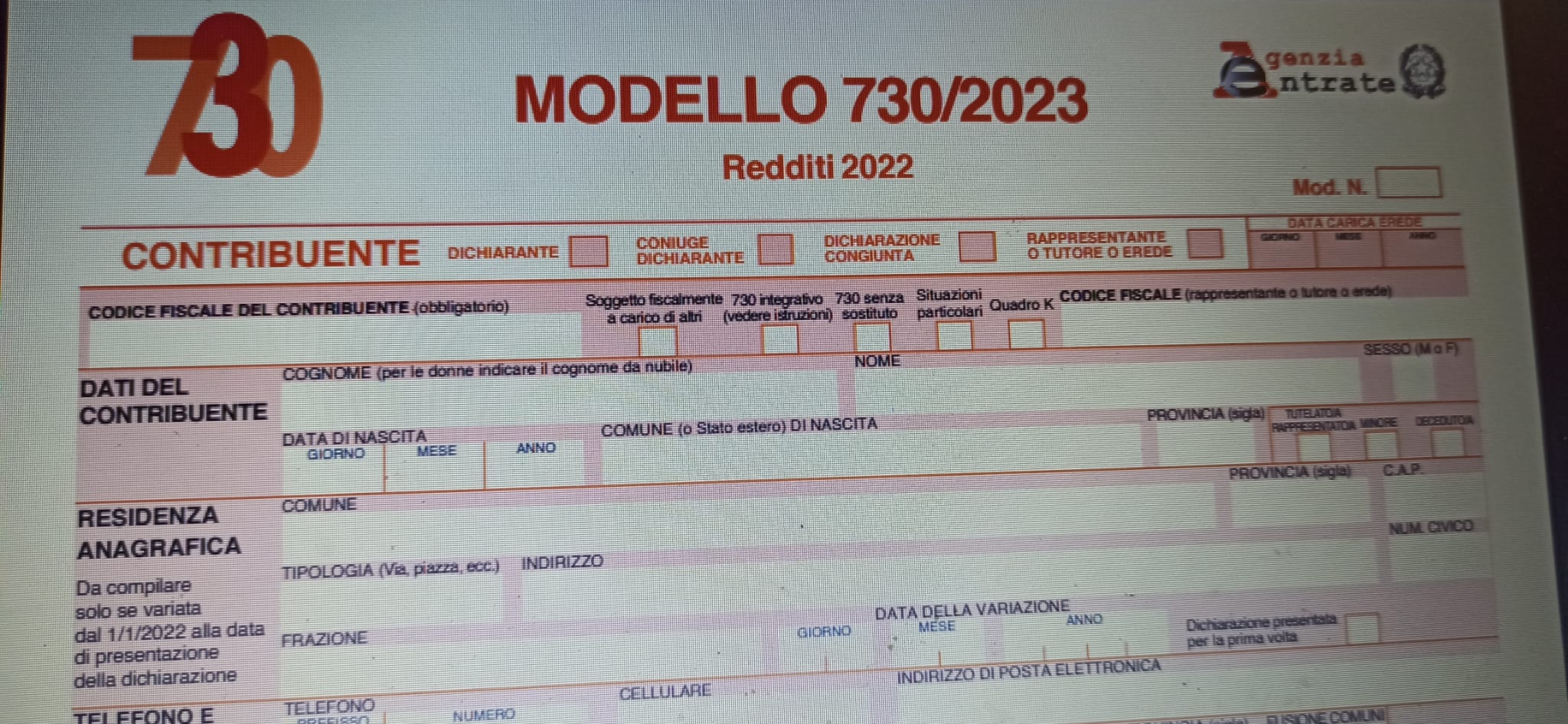 Modello 730 precompilato, da oggi avvio alla presentazione