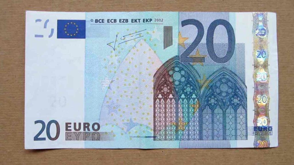 Le banconote da 20 euro saranno ritirate