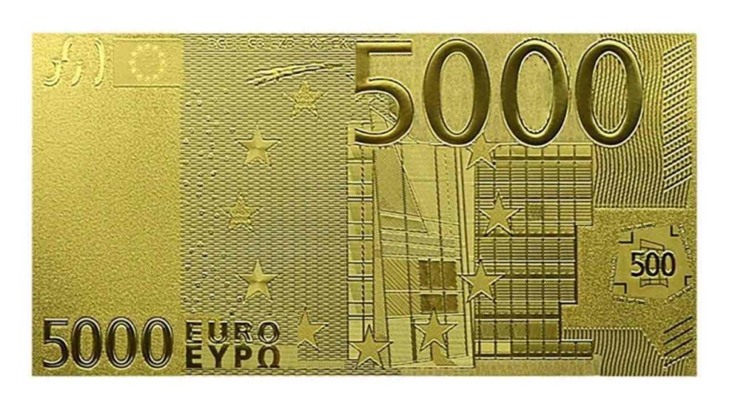Banconota da 5000 euro