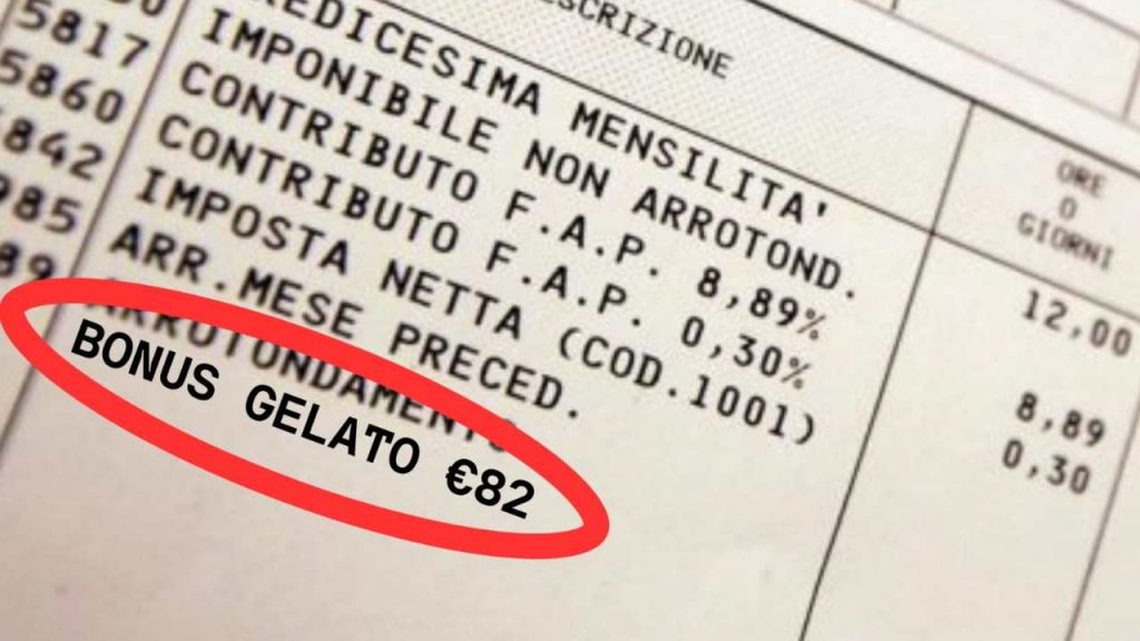 Bonus gelato
