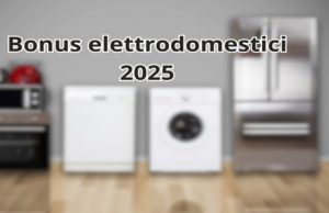 Arriva il bonus elettrodomestici
