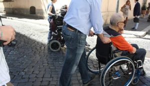 Disabili in carrozzina