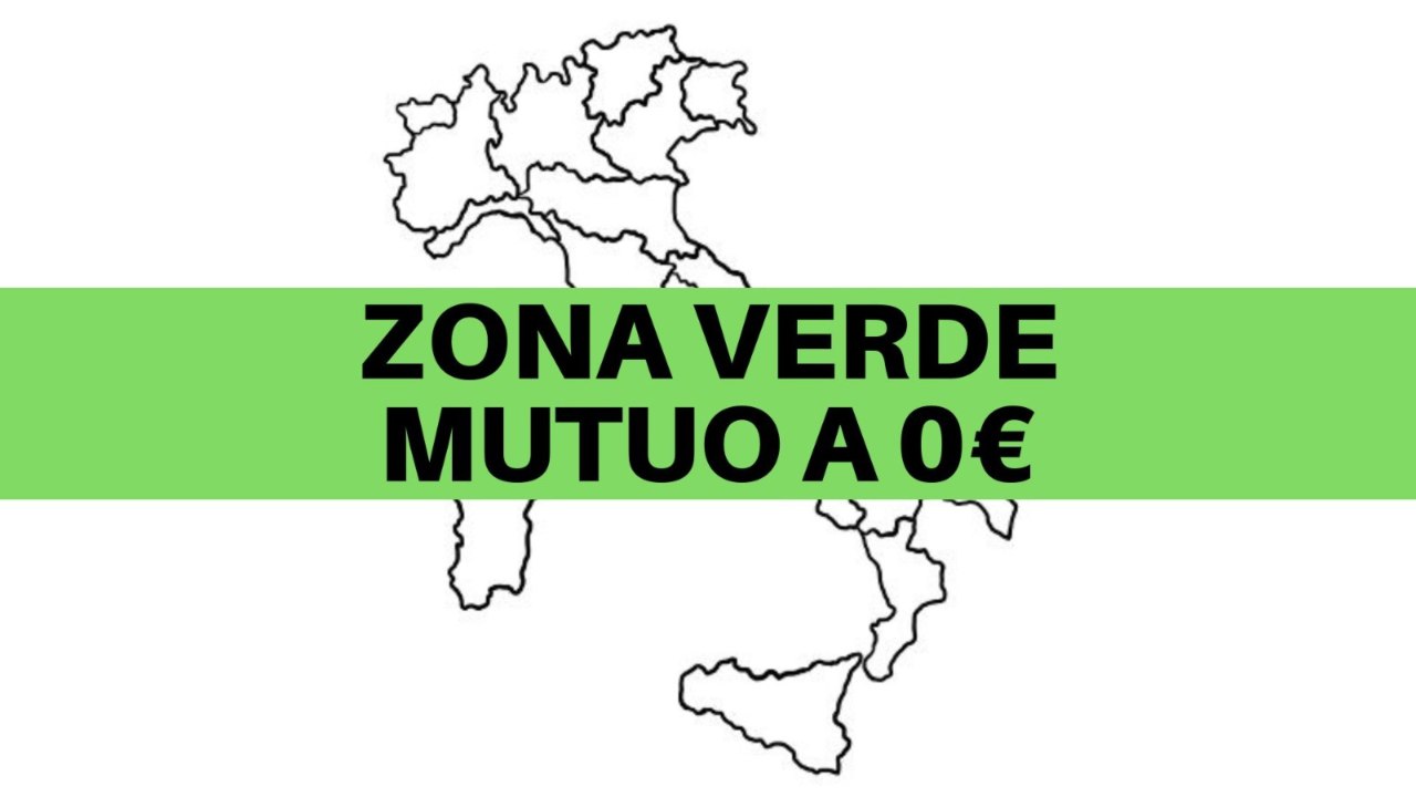 Arrivano le zone verdi