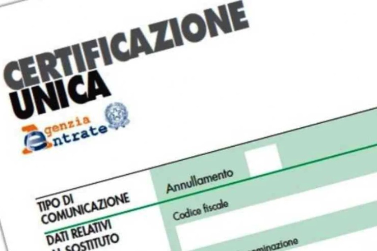 Cambiano le date della certificazione unica