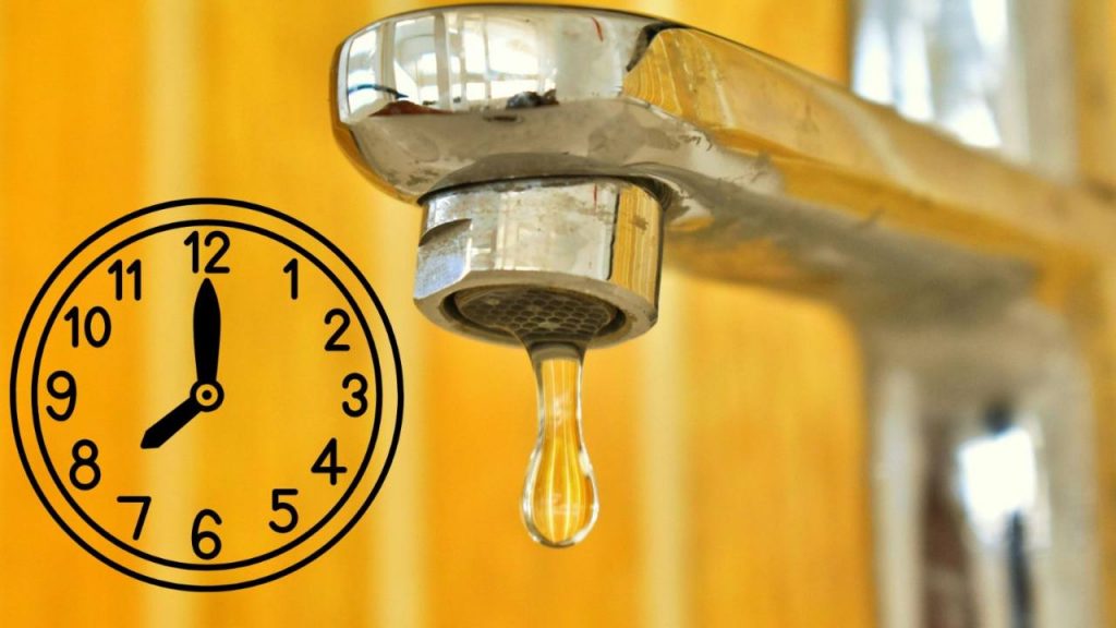 Coprifuoco acqua