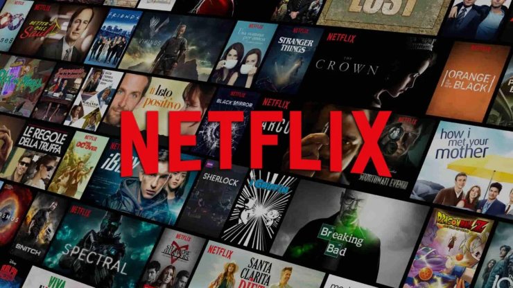 L'homepage di Netflix