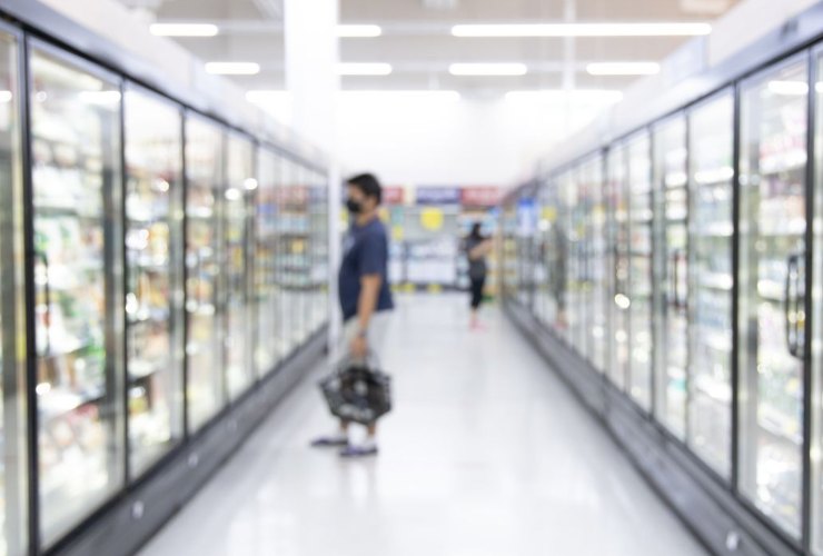 I prodotti della macelleria dell'Eurospin