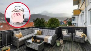 Il pagamento dell'IMU maggiorato con terrazza
