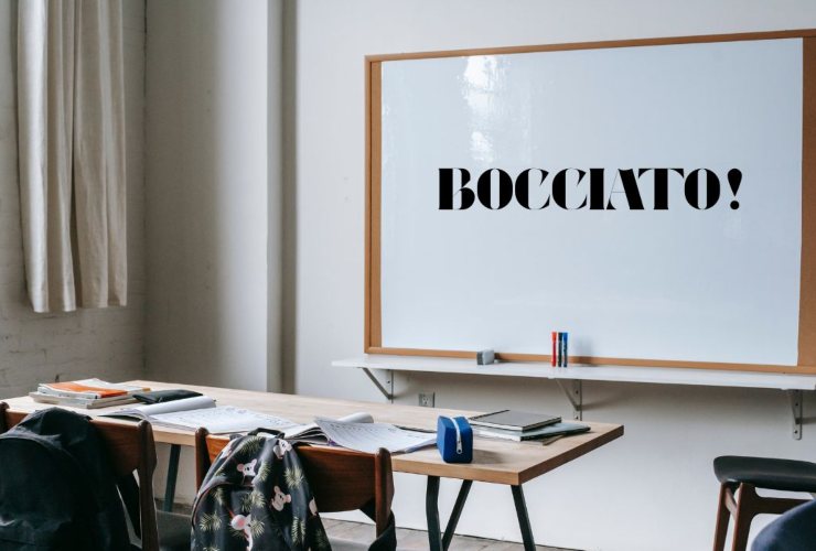 La bocciatura a scuola 
