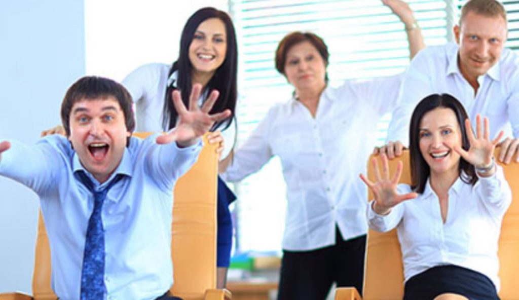 Lavoratori felici