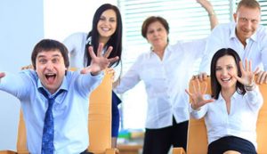 Lavoratori felici