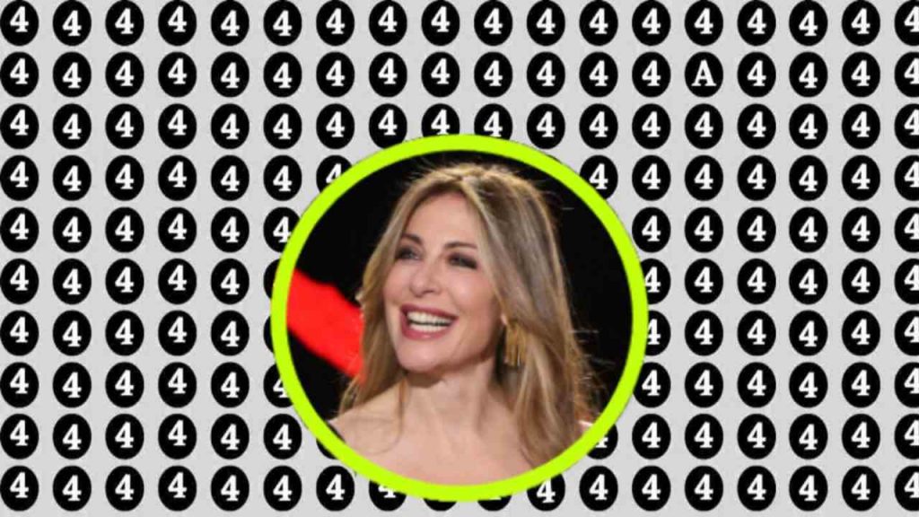 Test visivo per belve vere: solo la Fagnani riesce a trovare la “A” nascosta | Serve un QI da 134 in su