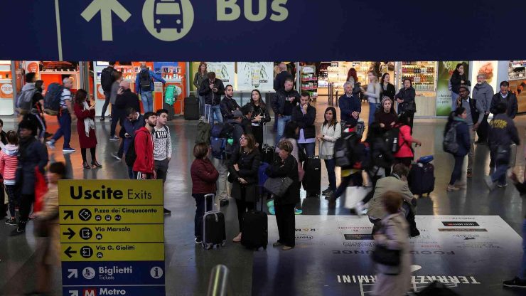 Sciopero treni per tre giorni