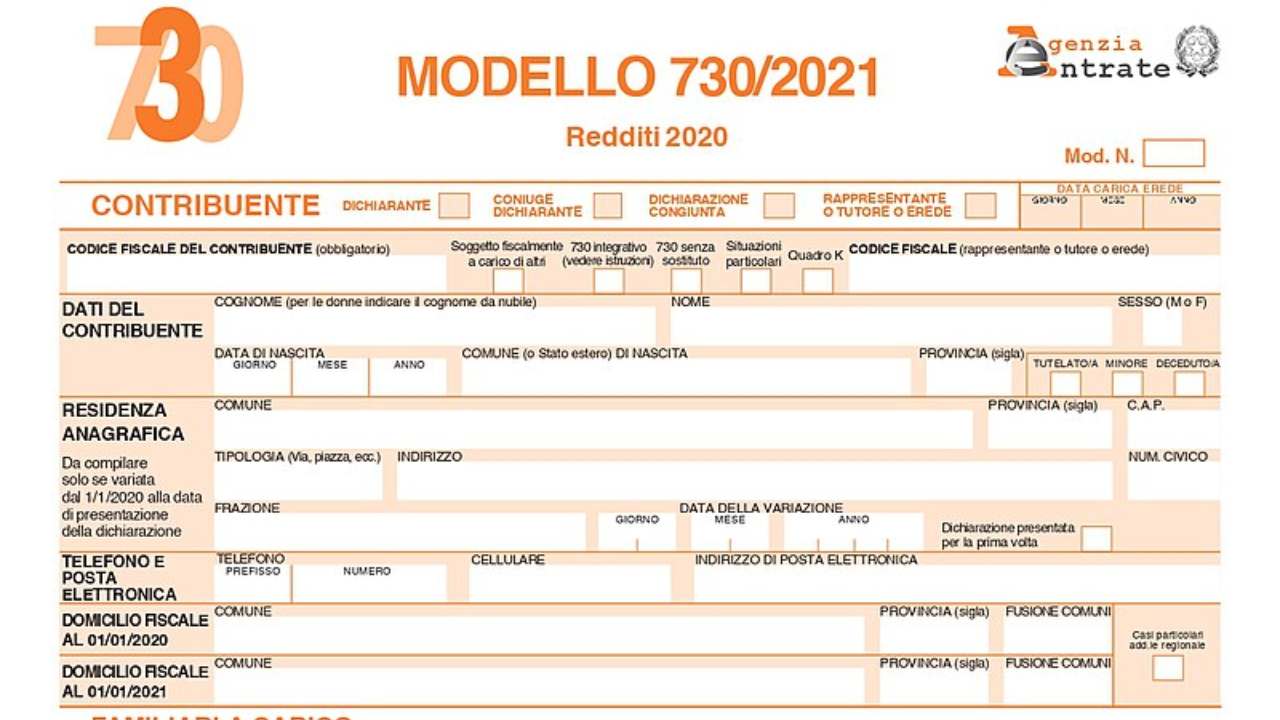 Come compilare il Modello 730
