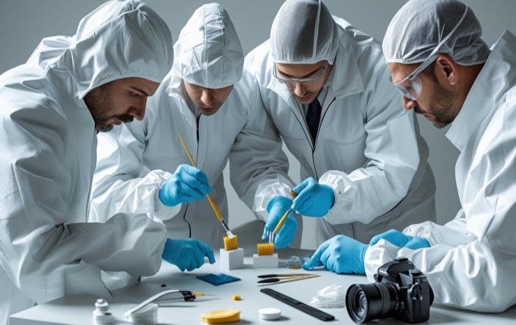 Tecnici al lavoro