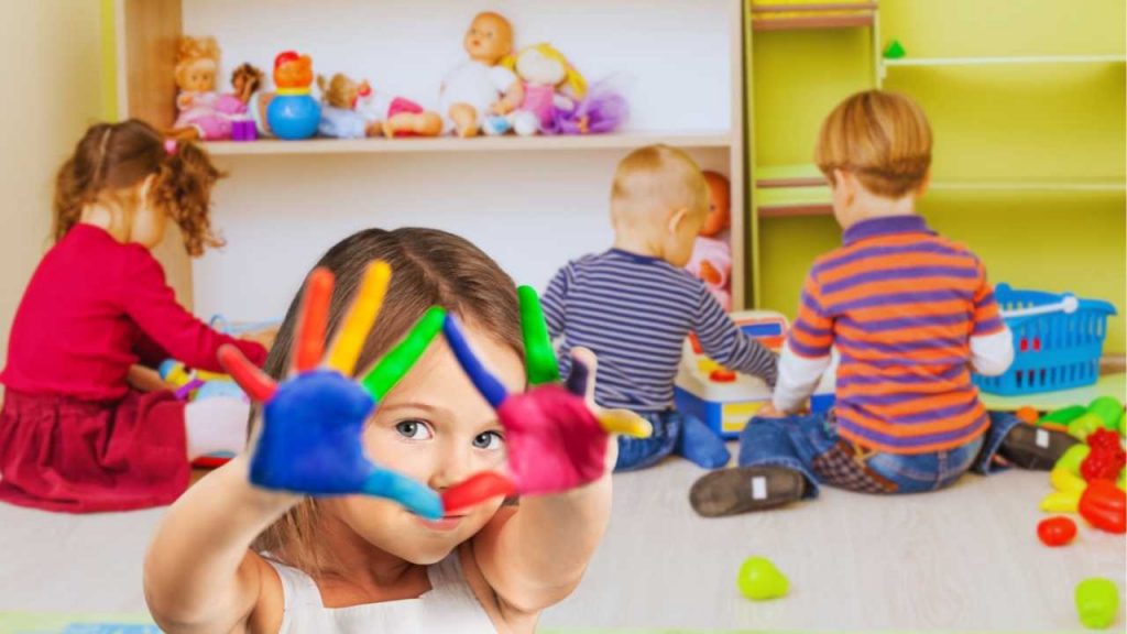 Bambini all'asilo