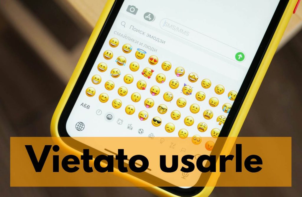 emoji vietate