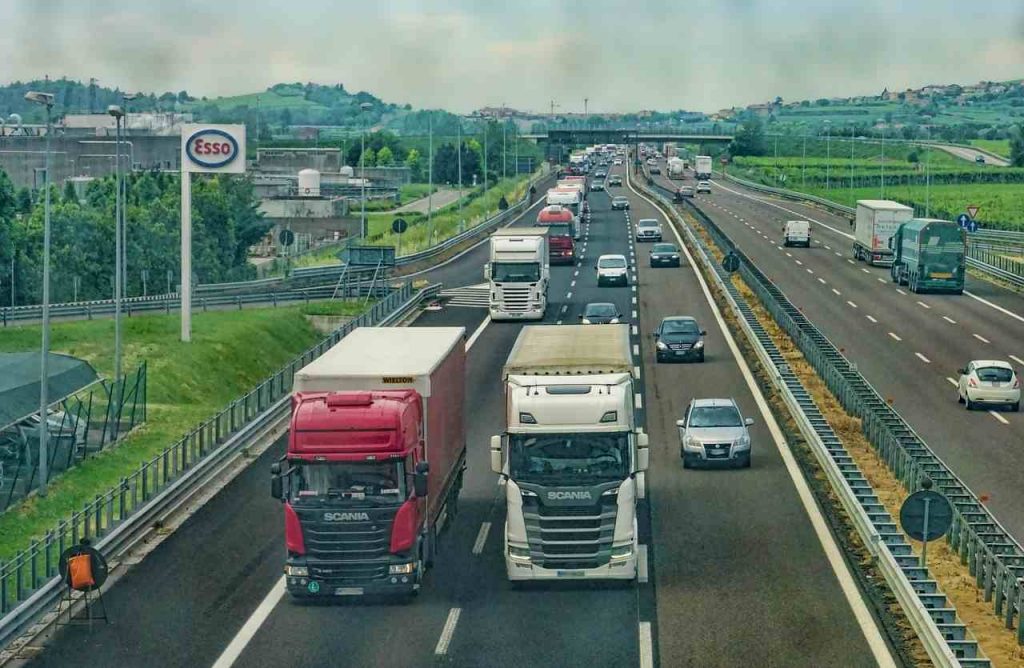 traffico in autostrada