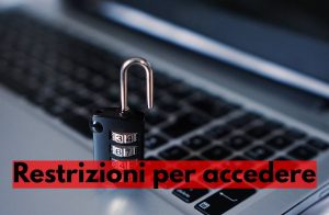 computer con lucchetto sulla tastiera